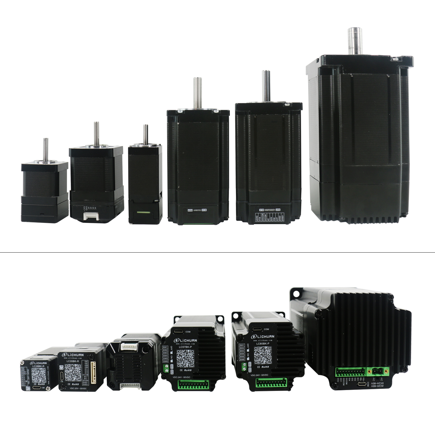 Nuevo lanzamiento: Lichuan Tipo de bucle abierto de bucle cerrado Motor paso a paso integrado por Shenzhen Xinlichuan Electric Co., Ltd.