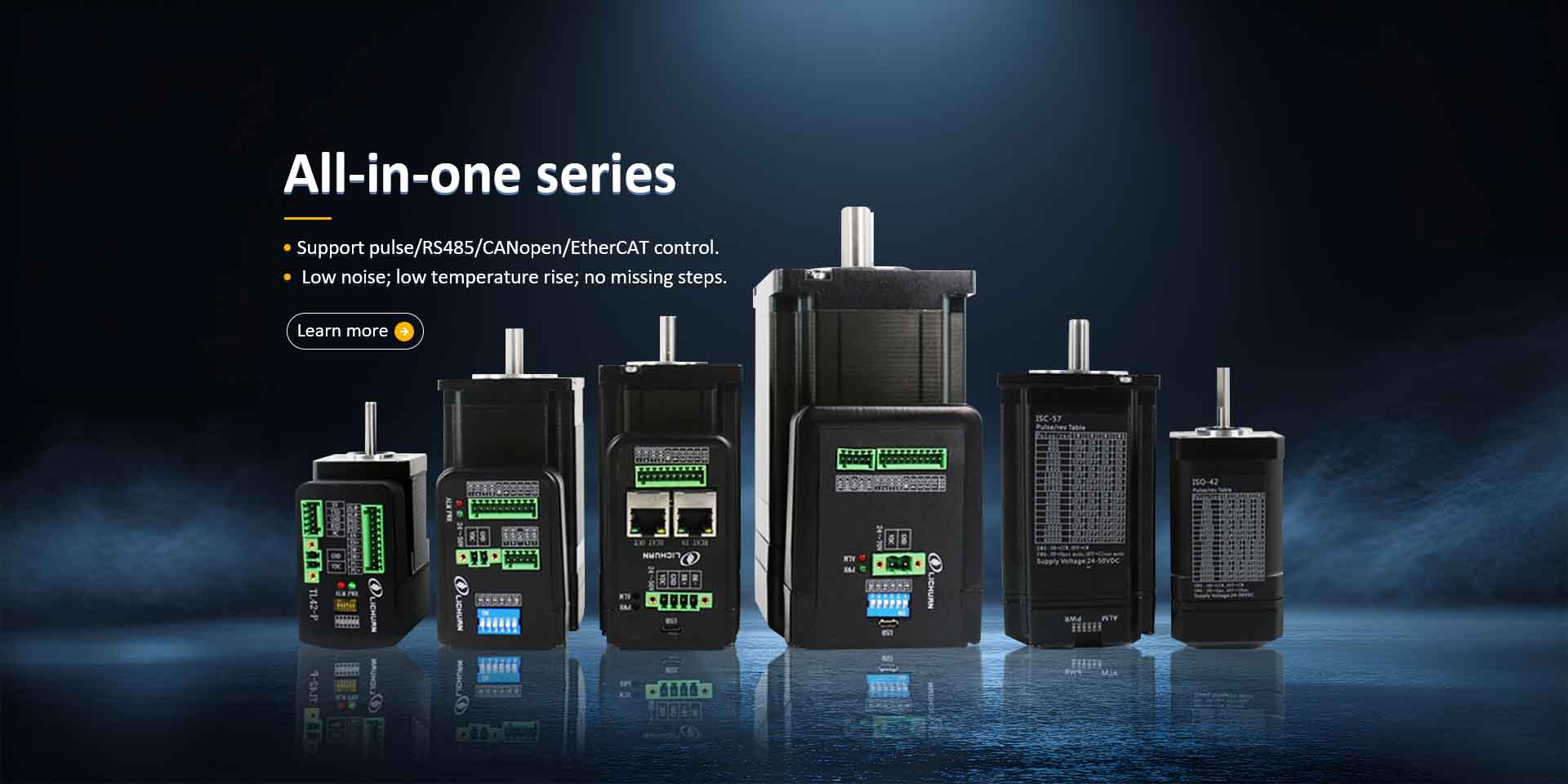 China Motor paso a paso integrado de circuito cerrado y circuito abierto Proveedores